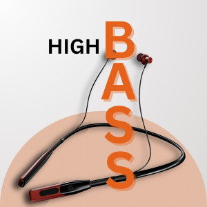 TecSox Spark 511 Bluetooth Neckband, 30 Hours Play Time, HD Mic & High Bass, 13mm Driver (Red)- Pack of 5