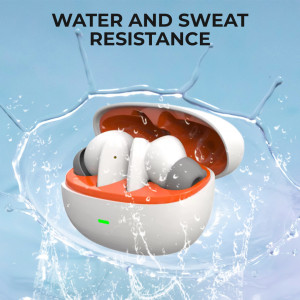 Tecsox Pluto Wireless Earbuds| IPX| 30hrs Best Low Latency|Bluetooth Headset Version 5.3 (White, True Wireless)- Pack of 5