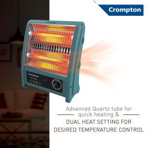 Crompton 800W Insta Comfy Double Rod Room Heater - Pack of 4