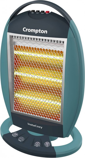 Crompton 1200W Insta Cozy Halogen Heater 3Setting - Pack of 4