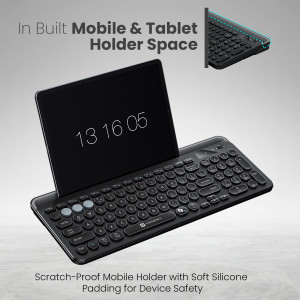Portronics Bubble 3.0 Wireless Keyboard with Bluetooth Pack of 2