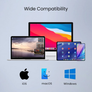 Portronics Bubble Dock Wireless Keyboard with Tablet Holder Pack of  2