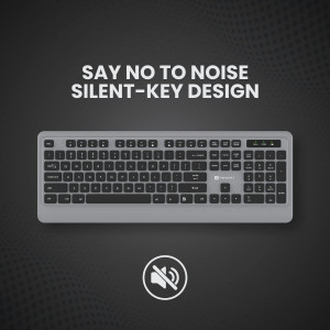 Portronics Key5 Combo Wireless Keyboard and Mouse Set  Pack of  2