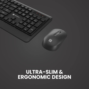 Portronics Key5 Combo Wireless Keyboard and Mouse Set Pack of  2