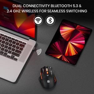 Portronics Vader Max Wireless Rechargeable Mouse Pack of 5