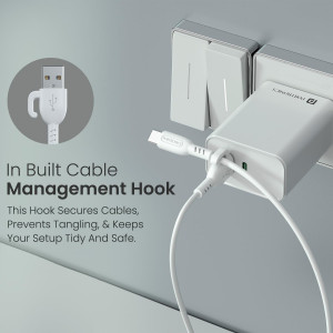 Portronics Konnect Core 3 USB-A to Type C Fast Charging Cable Pack of  10