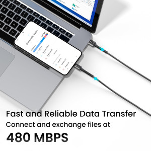 Portronics Konenct X USB to Type C Cable Pack of 10