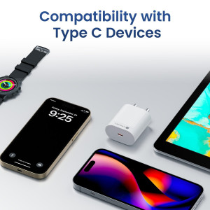 Portronics 45W Adapto 45A Type C Super Fast Charging Adaptor Pack of 10