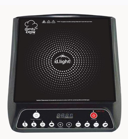 d.light ComfyCOOK Induction Cooktop 1800 W - Pack of 6